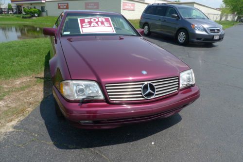 1996 Mercedes Benz SL 500 2 dr Convertible, image 4