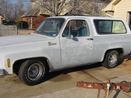 Chevrolet blazer 2wd lowered project