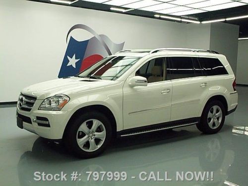 2012 mercedes-benz gl450 4matic awd p1 sunroof nav dvd! texas direct auto