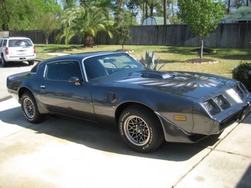 1981 pontiac trans am,  firebird - 4 speed - rare texas car  lots of restoration