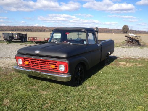 1963 ford f100 running driving original 262 3 speed no resereve