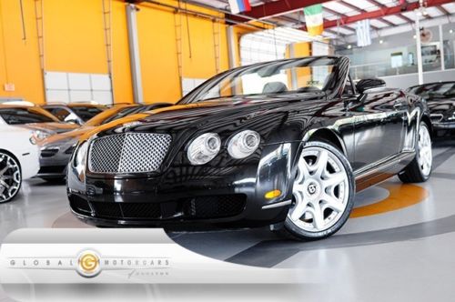 08 bentley continental gt convertible mulliner nav rear-cam keyless pdc