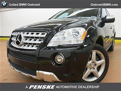 4matic 4dr ml550 m-class suv automatic gasoline 5.5l 8 cyl engine black