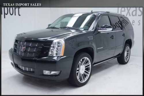 2012 escalade premium awd 27k miles,rear entertainment,black/black,we finance