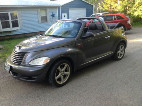 2005 chrysler pt cruiser touring convertible 2-door 2.4l