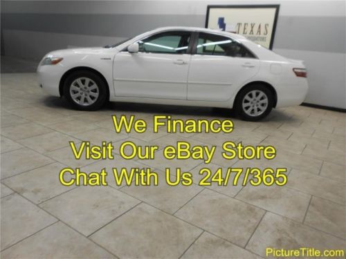 2008 toyota camry hybrid leather carfax certified we finance texas