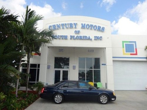 2002 caddy deville dts 4.6l v8 automatic low mileage leather loaded clean carfax