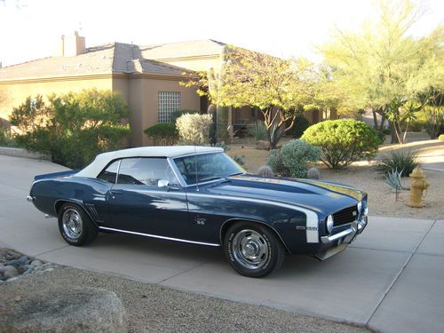 1969 chevrolet camaro ss convertible