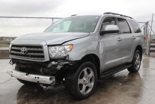 2011 Toyota Sequoia SR5 5.7L 4WD Damaged Fixer RUNS! L@@K Loaded Export Welcome!, US $16,950.00, image 2
