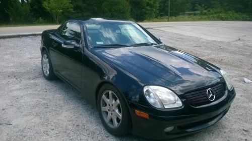 2003 mercedes-benz slk230 kompressor convertible 2-door 2.3l  94,000 miles,