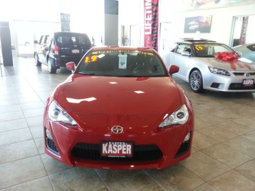 No reserve scion fr-s new manual coupe 2.0l 4cyl rwd full warranty 6spd