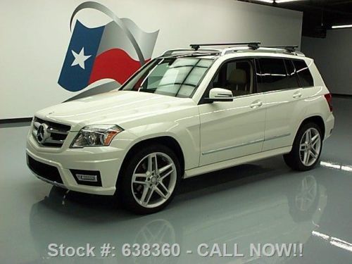 2011 mercedes-benz glk350 4matic awd pano roof nav 39k texas direct auto