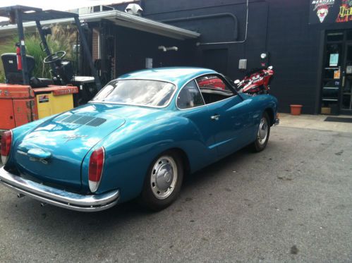 1972 KARMANN GHIA TURQUOISE TAN CLEAN UN-MOLESTED, US $7,500.00, image 2