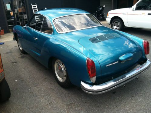 1972 KARMANN GHIA TURQUOISE TAN CLEAN UN-MOLESTED, US $7,500.00, image 3