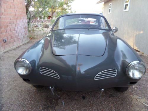 1959 Karmann Ghia 'LowLight*' Coupe Rust Free Run&Drive Amazing Leather Interior, image 3
