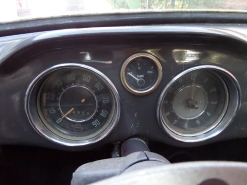 1959 Karmann Ghia 'LowLight*' Coupe Rust Free Run&Drive Amazing Leather Interior, image 5