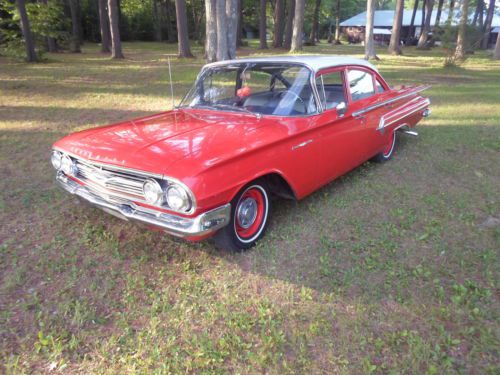 1960 chevrolet bel air belair chevy original survivor impala un-restored