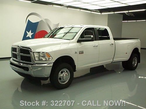 2012 dodge ram 3500 crew diesel drw 4x4 6-spd 6pass 32k texas direct auto