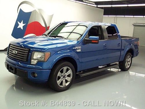 2010 ford f150 fx2 sport texas ed crew leather 20&#039;s 55k texas direct auto