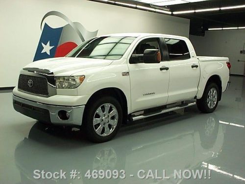 2007 toyota tundra sr5 crewmax leather nav rear cam 73k texas direct auto