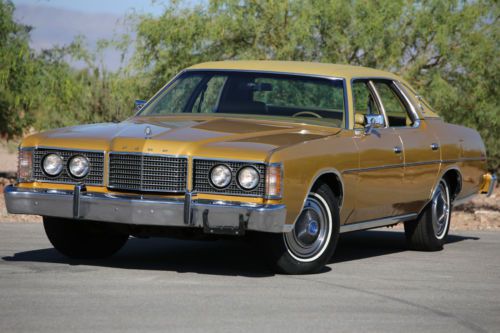 No reserve auction show stopping 1974 ford ltd brougham 4dr in mint condition