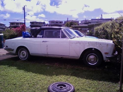 1970 rolls royce corniche convertible