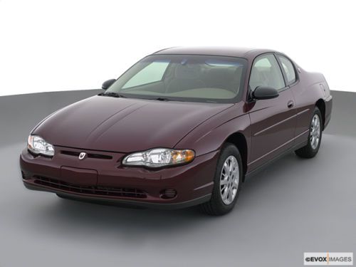 Used blue 2001 chevrolet monte carlo ls coupe 2-door 3.4l 4 speed manual