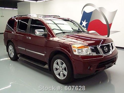 2010 NISSAN ARMADA PLATINUM SUNROOF NAV DVD 20'S 71K MI TEXAS DIRECT AUTO, US $24,980.00, image 3