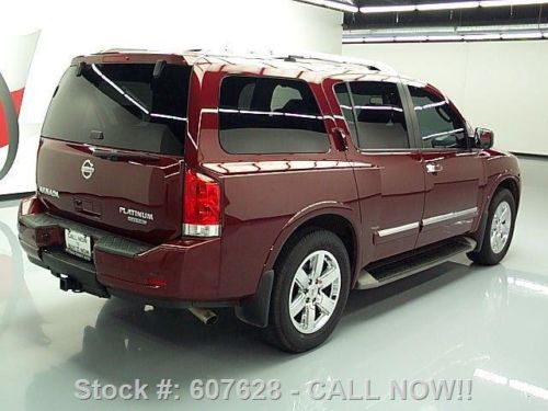 2010 NISSAN ARMADA PLATINUM SUNROOF NAV DVD 20'S 71K MI TEXAS DIRECT AUTO, US $24,980.00, image 4