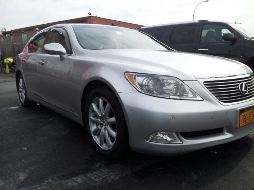 2008 lexus ls460 base sedan 4-door 4.6l great condition silver on black