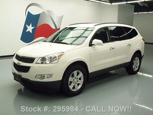 2011 chevy traverse lt 7-pass rear cam alloy wheels 34k texas direct auto