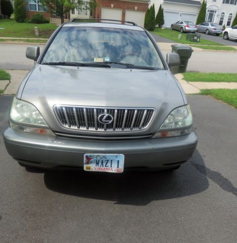 Lexus: silver 2002 rx 300 | base sport utility-awd