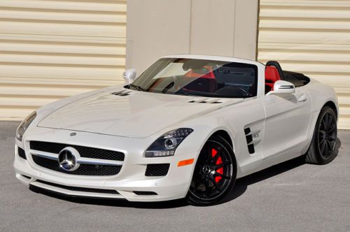 2012 mercedes-benz sls amg roadster! 1k miles! $226k msrp! fresh service! rare!