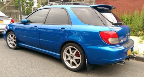 2002 subaru impreza wrx wagon, wr blue, manual, &#039;bugeye&#039;