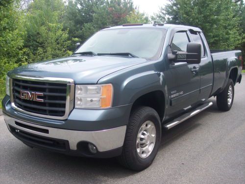 2007 gmc sierra 2500hd ext cab 4x4 z71 duramax diesel long bed slt no reserve