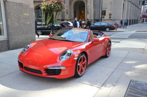 2013 porsche 991 911 carrera s 7 s-manual 640 miles! $136,520 msrp loaded