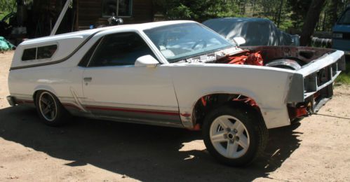 1978 chevrolet el camino rare barn find