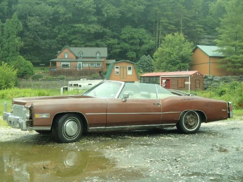 1975 cadillac eldorado convertible priced to sell must see !