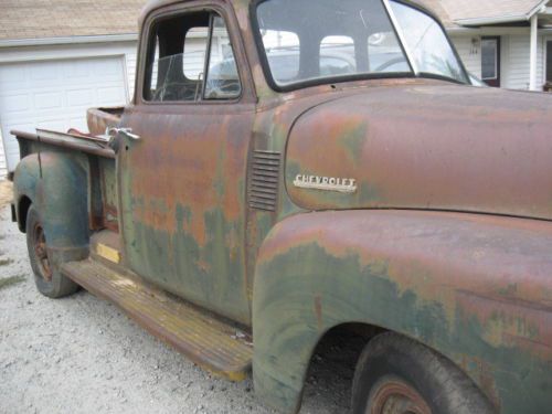 1950 chevy pickup truck street rod hot rod rat rod 5 window