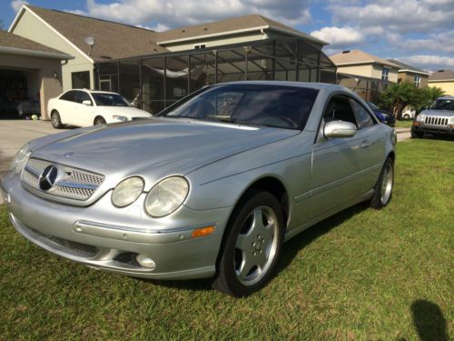 2002 mercedes-benz cl500 base coupe 2-door 5.0l