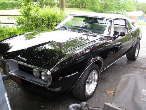 1968 pontiac firebird convertible 2-door 350 ci