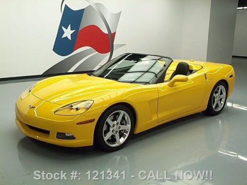 2005 chevy corvette convertible z51 auto nav hud 45k mi texas direct auto