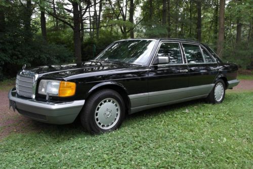 Collector all-original one-owner mint 1987 mercedes 560sel 50k orig miles lqqk!!