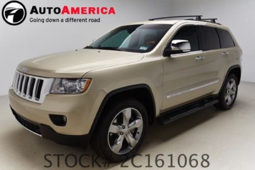 2012 jeep grand cherokee 4x4 overland 31k miles nav vent leather sunroof rearcam