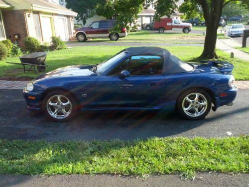 10th anniversary mazda miata - supercharged, intercooled, oem hardtop, low miles