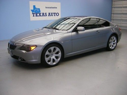 We finance!!!  2005 bmw 645ci coupe sport auto nav pano roof pdc xenon logic 7