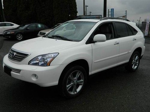 2008 lexus rx 400h hybrid navigation awd 34k miles whit