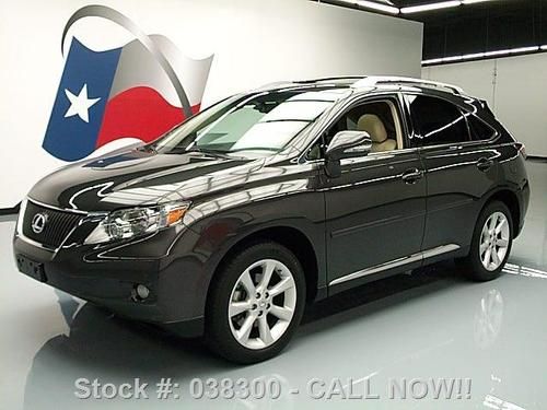 2010 lexus rx350 awd leather sunroof nav rear cam 30k! texas direct auto