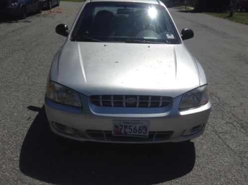 2001 Hyundai Accent GL Sedan 4-Door 1.6L, US $1,500.00, image 2