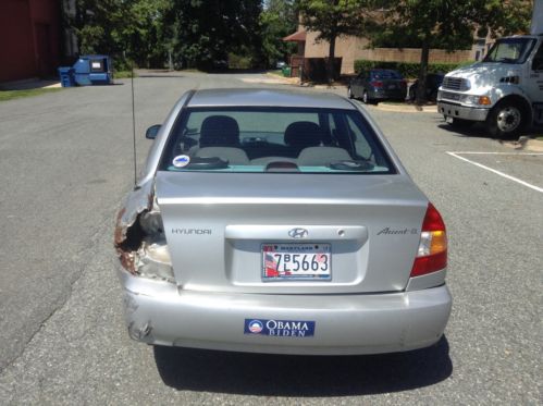2001 Hyundai Accent GL Sedan 4-Door 1.6L, US $1,500.00, image 3